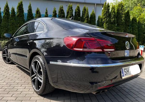 Volkswagen CC cena 54900 przebieg: 190360, rok produkcji 2014 z Chorzów małe 154